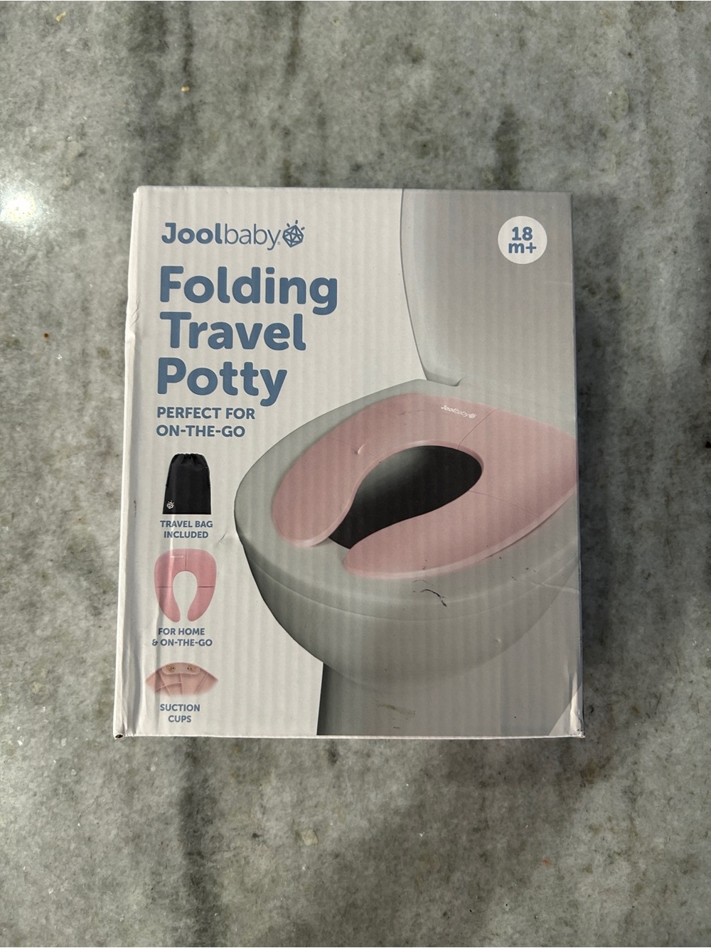 Joolbaby Folding Travel Potty - New- Pink